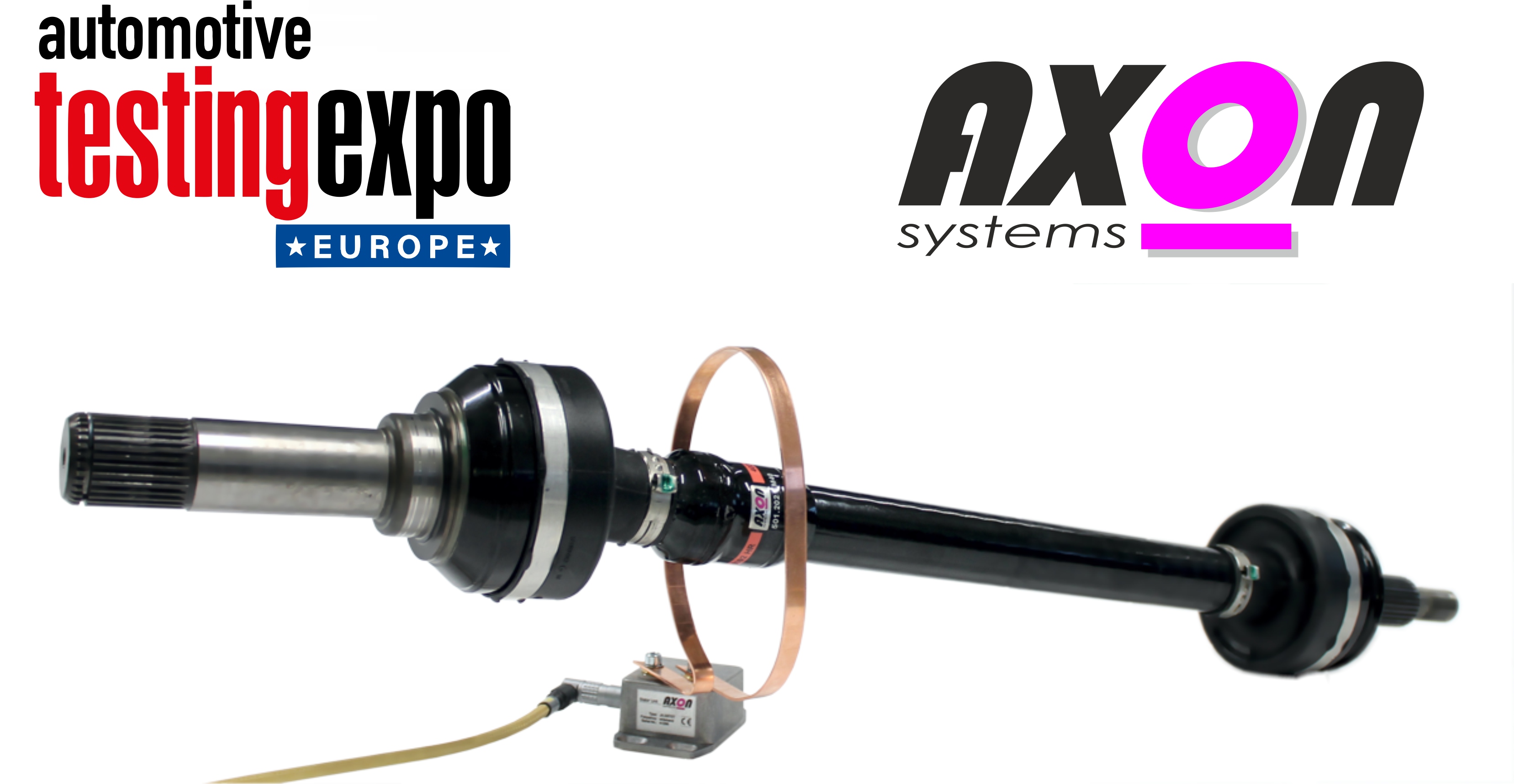 AXON Systems booth at the Automotive Testing Expo Europe 2025 in Stuttgart