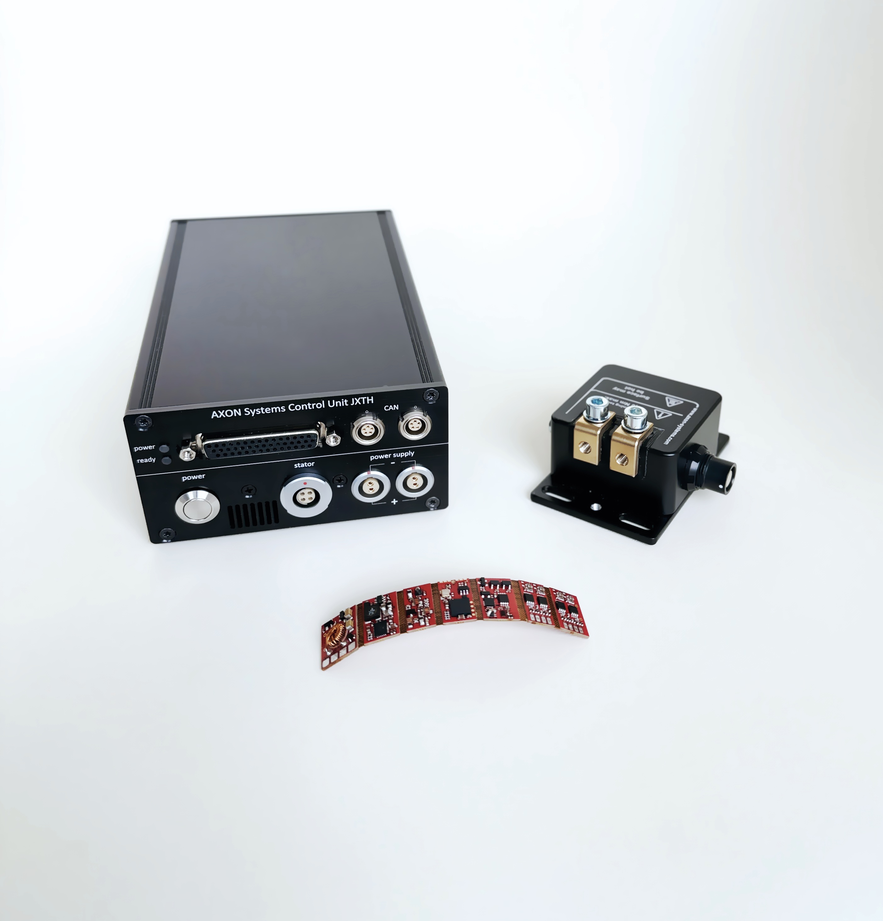 AXON JXTH telemetry system applied to a brake disc